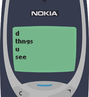 Text Message 80: The things you see in Nokia 3310
