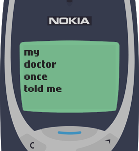 Text Message 85: A great friend by my side in Nokia 3310