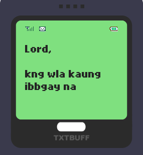 Text Message 2886: Kung walang ka-date ngayong Valentines in TxtBuff 1000