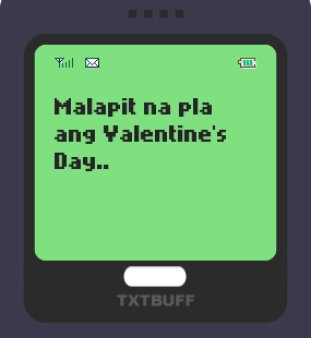Text Message 5325: Valentine’s Day pressure in TxtBuff 1000