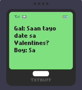 Text Message 9760: Valentines sa sementeryo in TxtBuff 1000